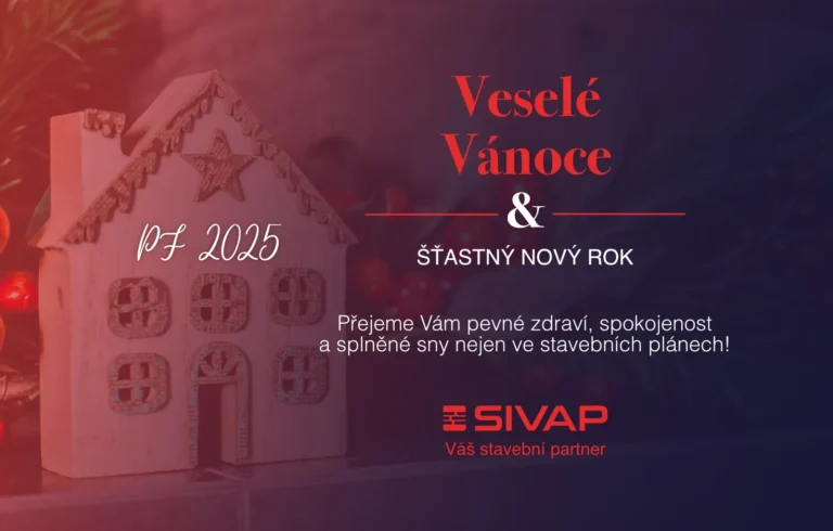 Sivap Stavební firma - Vánoční přání PF 2025
